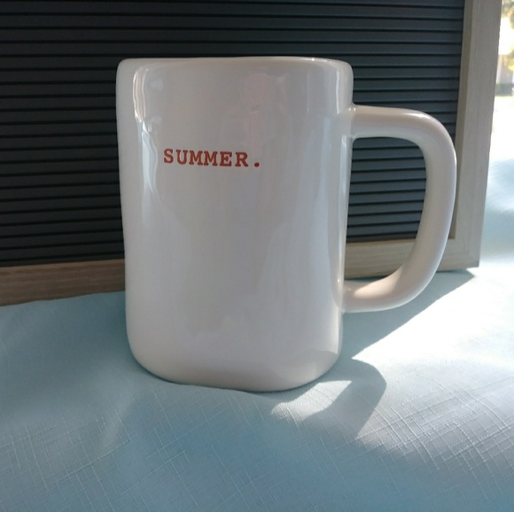 FINAL PRICE·LAST DAY Rae Dunn SUMMER coffee mug - Picture 3 of 7